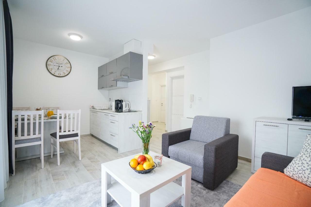 Apartmani Župan Sukosan Bagian luar foto