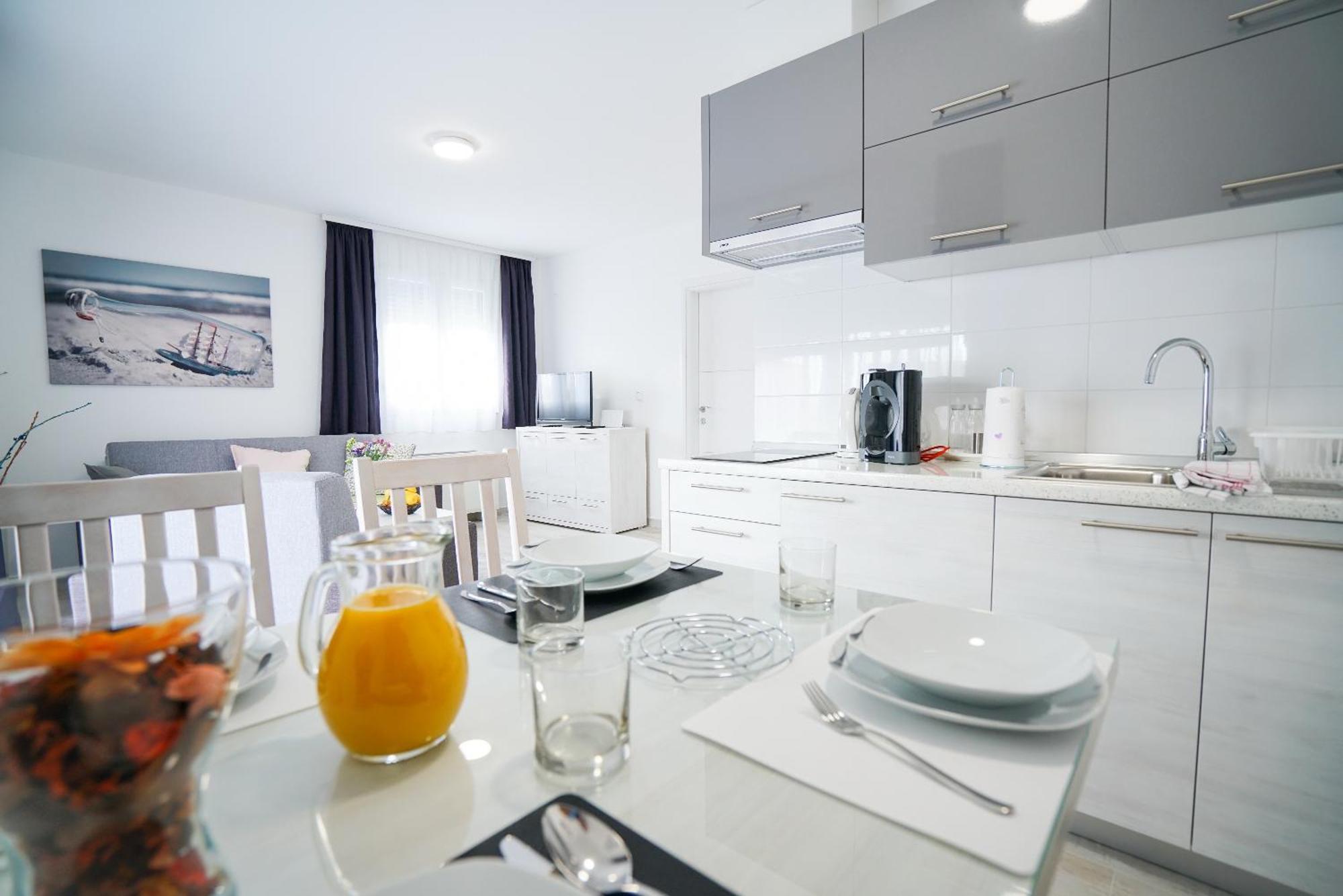 Apartmani Župan Sukosan Bagian luar foto